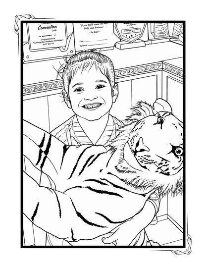 Custom Coloring Book