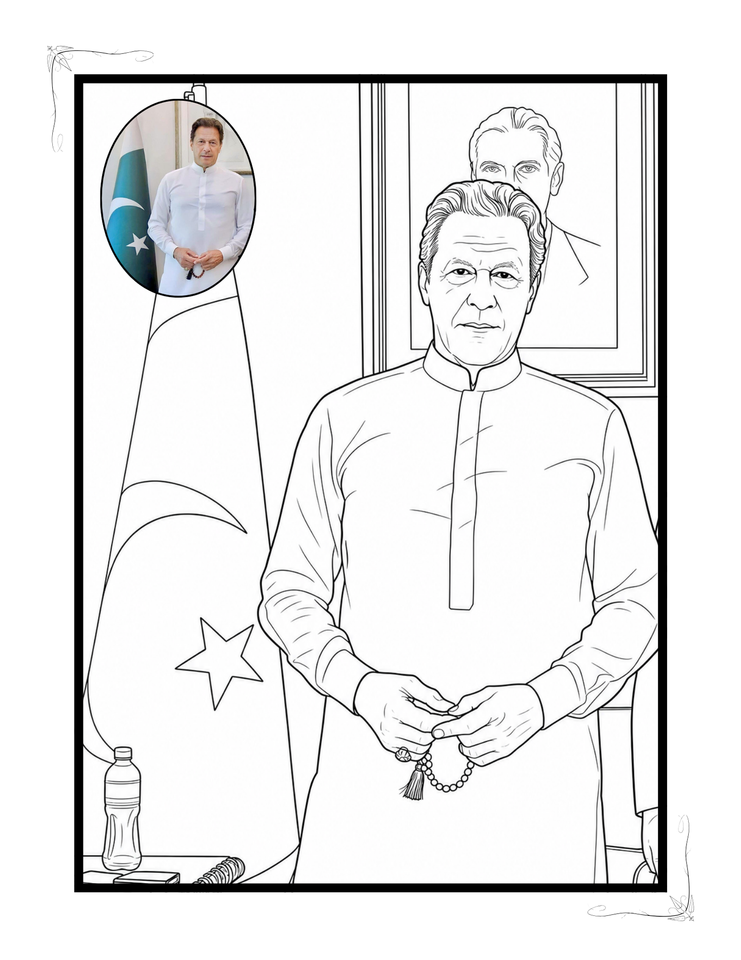 Personalized Coloring Books With Colored Photo