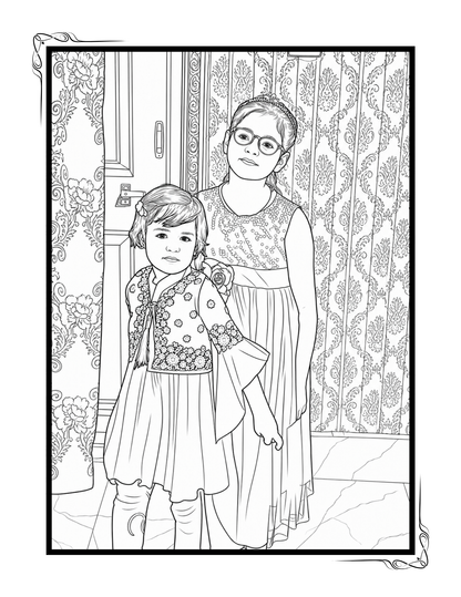 Customize coloring Book