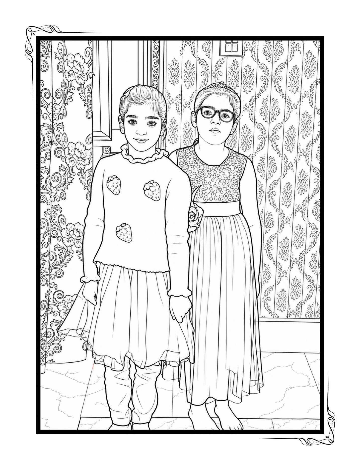 Customize coloring Book