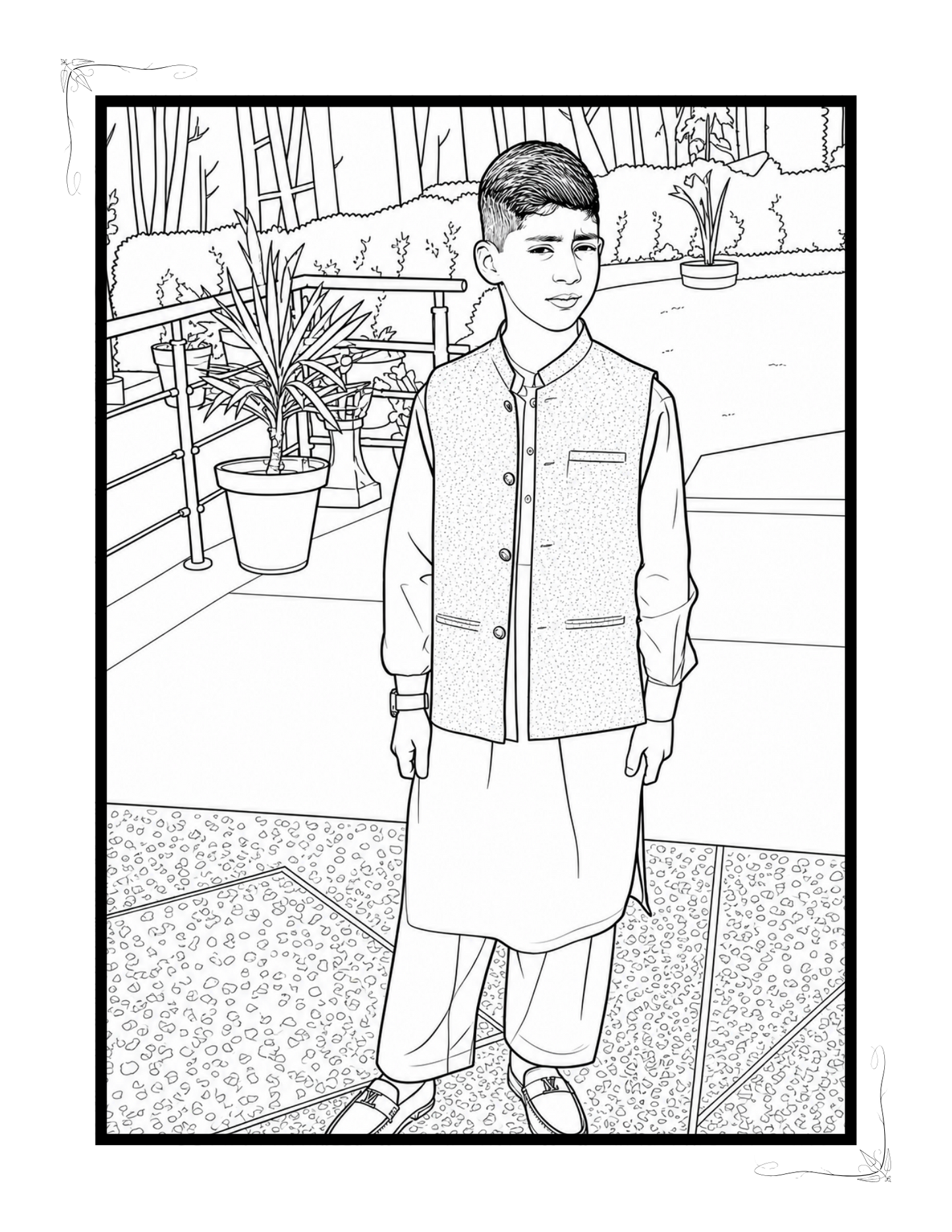 Customize coloring Book