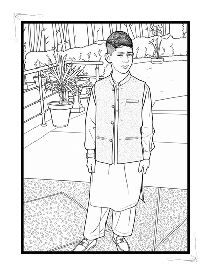 Customize coloring Book
