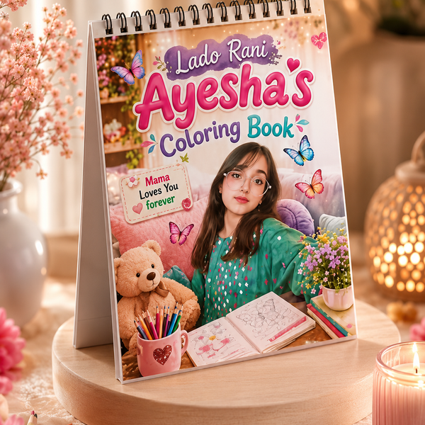 Coloring Book With Sketch.