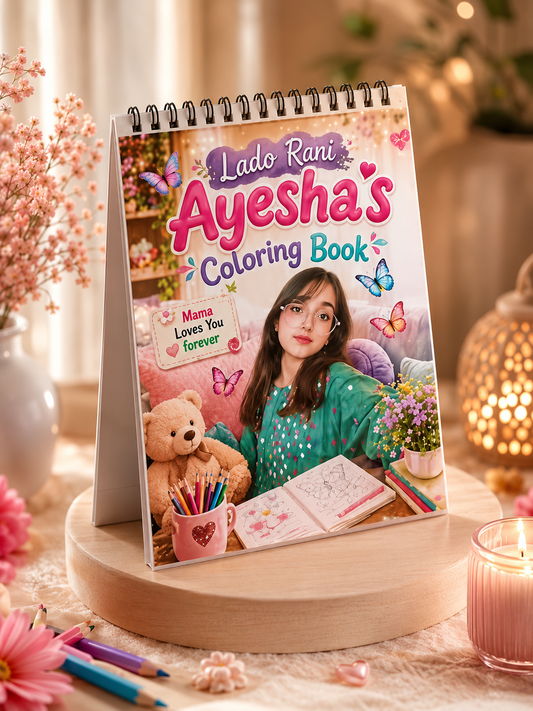 Coloring Book With Sketch.
